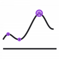 Line Graph_Black-Purple